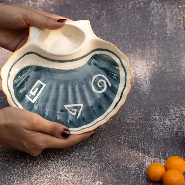 Large Shell Platter Coastal shell platter – https://artecasa.in/