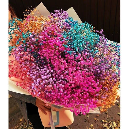 Colourful baby breaths - https://artecasa.in/
