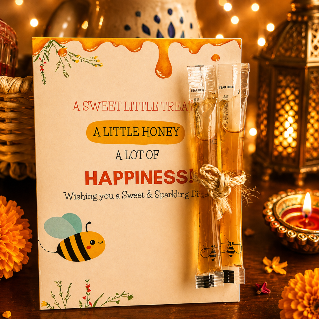 Crimson Rose Diwali Candle Gift Hamper – Elegant Festive Gift