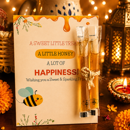 Crimson Rose Diwali Candle Gift Hamper – Elegant Festive Gift