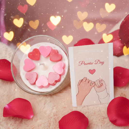 Eternal Flame Heart Candle – Romantic Valentine Candle | Artecasa