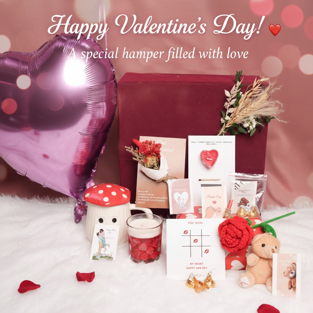 perfect valentine gift box romantic hamper by artecasa