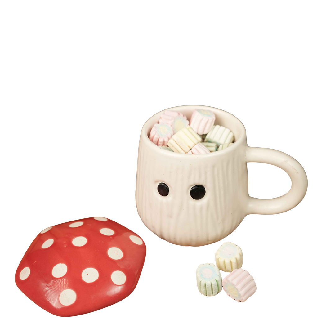 Shroom Sip Mug- Red