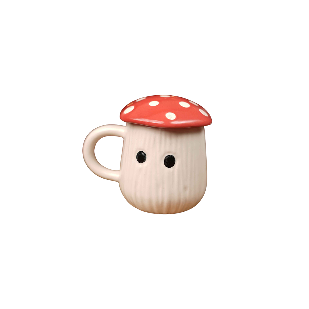Shroom Sip Mug- Red