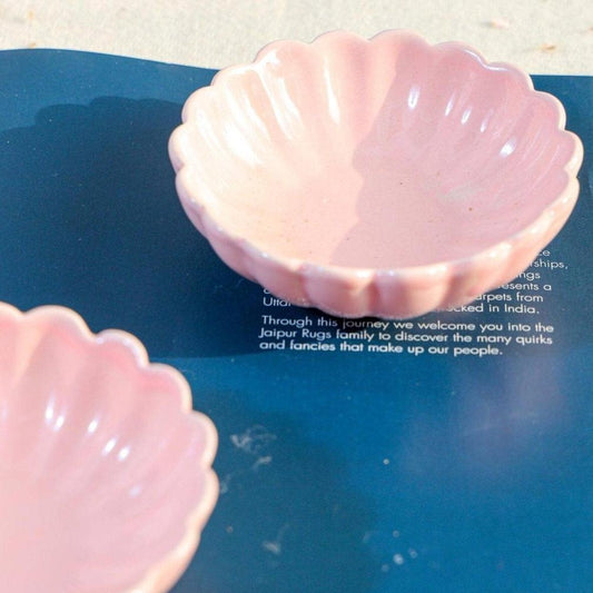 Dessert Bowl set of 2 -Pink - https://artecasa.in/