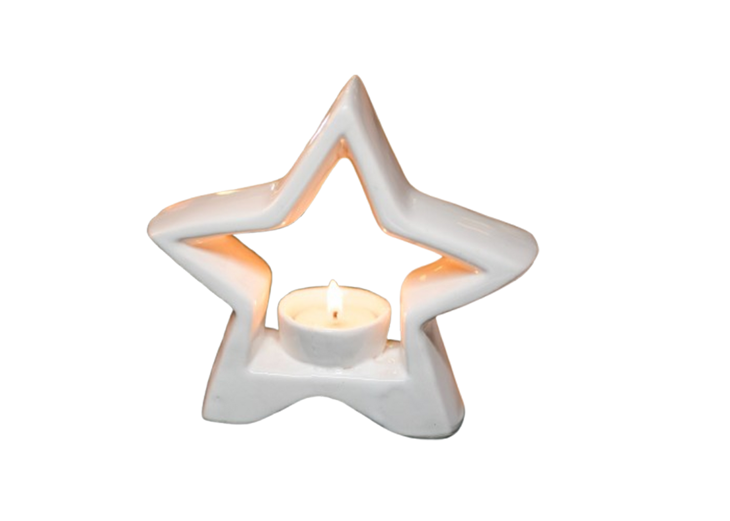 Star-Shaped Tea Light Holder